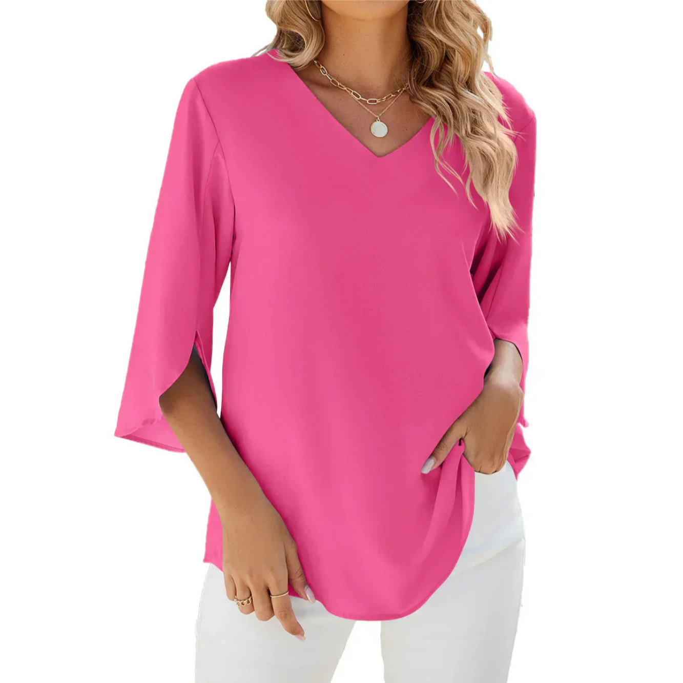 Harriet - Blouse - Rose