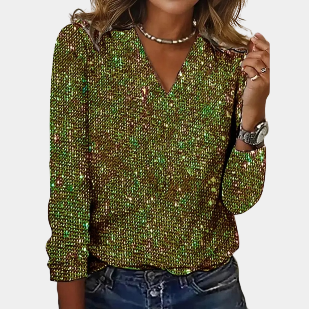 Inès - Blouse - Vert