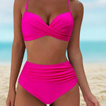 Jimena - Bikini taille haute à couverture complète