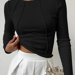 Lauriane - Blouse - Noir