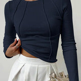 Lauriane - Blouse - Bleu Marine