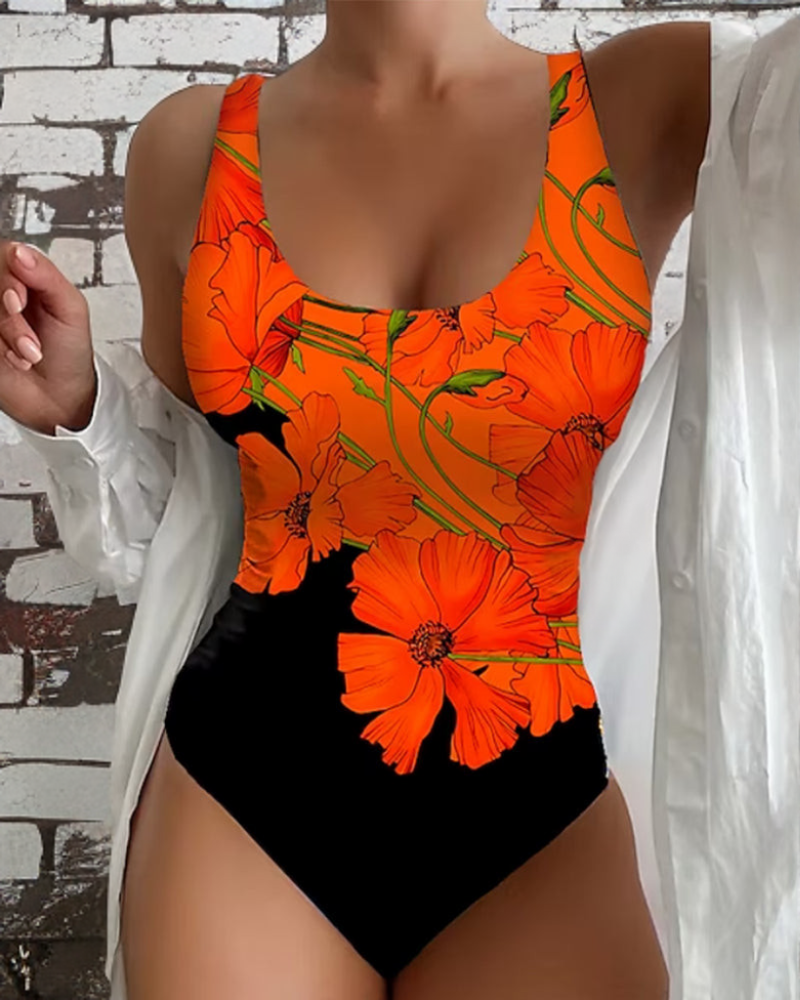 Leire - Maillot une pièce à délicat imprimé floral