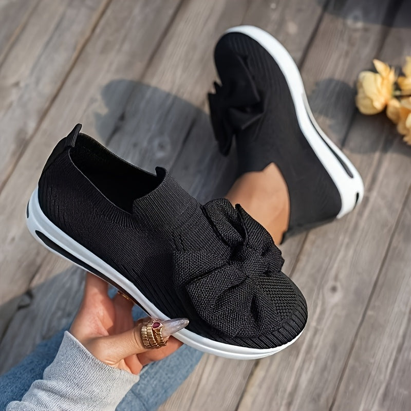 Léonie - Baskets Slip-On à Nœud