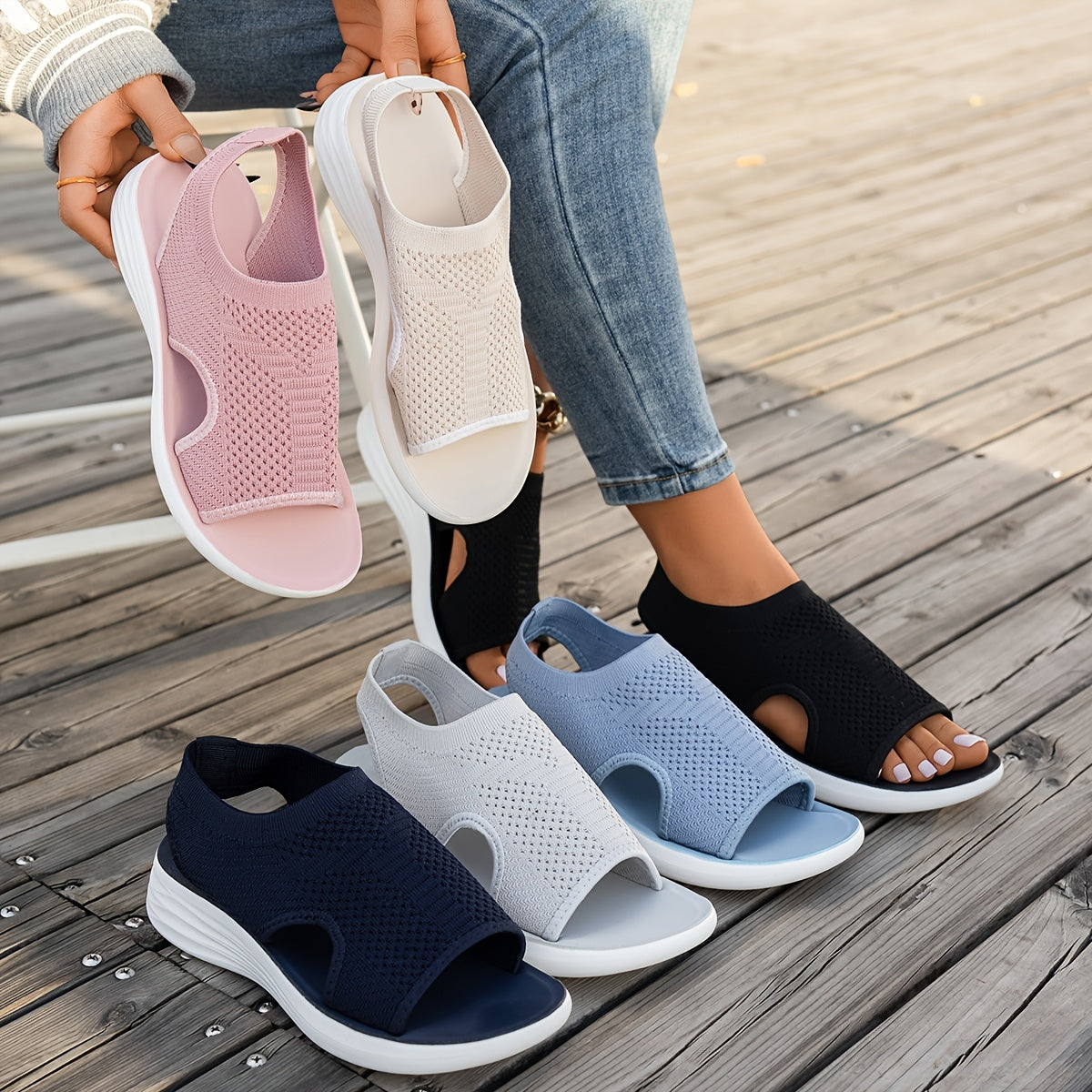 Leonor - Chaussures-Sandales Sans Lacets
