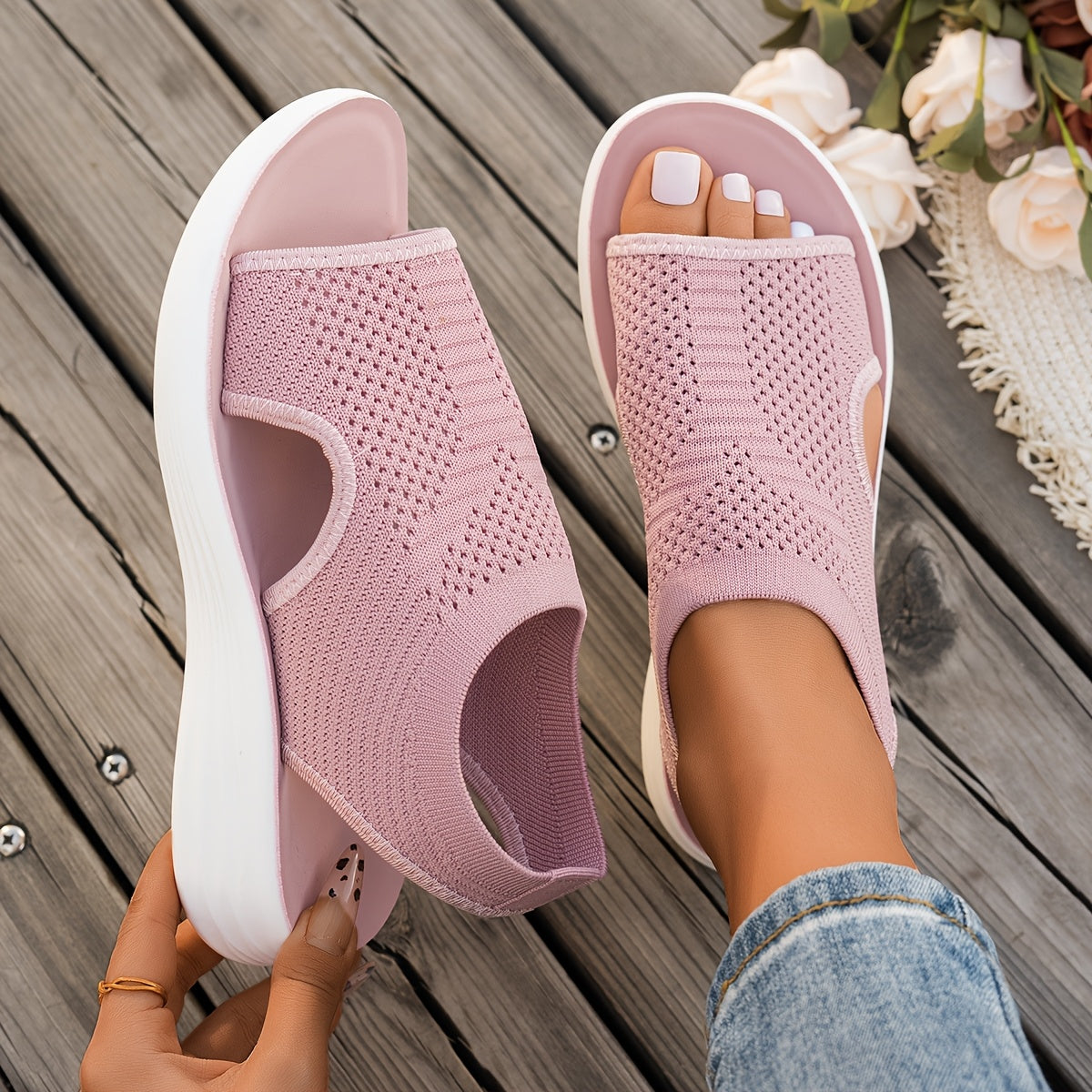 Leonor - Chaussures-Sandales Sans Lacets