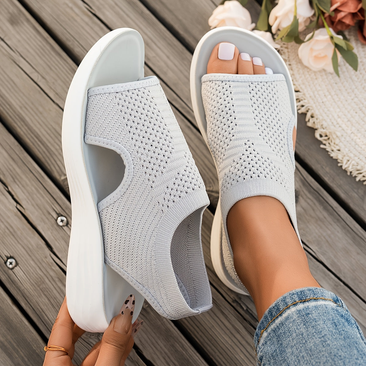 Leonor - Chaussures-Sandales Sans Lacets