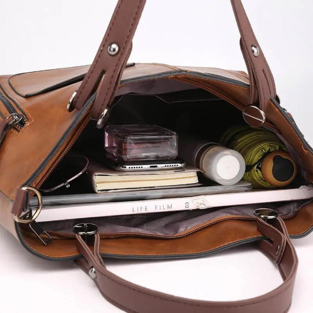 Leticia - Sac Cabas à Poches Latérales