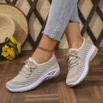 Liora - Baskets Basses à Motifs Rayés — vue 7