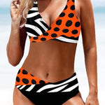 Lorena - Bikini coloré et radieux à imprimé vibrant