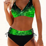 Lorena - Bikini coloré et radieux à imprimé vibrant