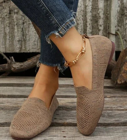 Lunira | Chaussures Plates en Maille