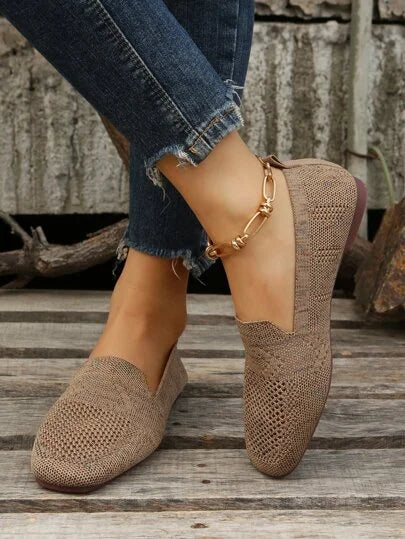 Lunira | Chaussures Plates en Maille