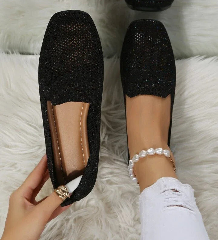 Lunira | Chaussures Plates en Maille