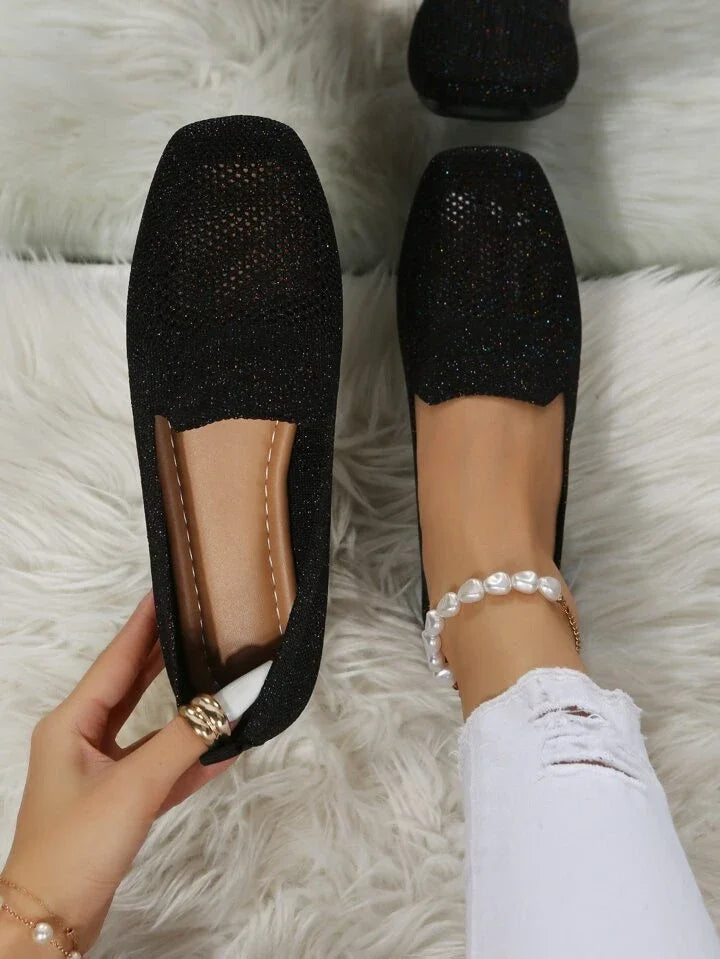 Lunira | Chaussures Plates en Maille