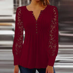 Magali · Blouse à Manches Ajourées — vue 3