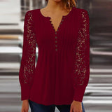 Magali · Blouse à Manches Ajourées — vue 3