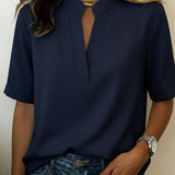 Margaux - Blouse - Bleu foncé