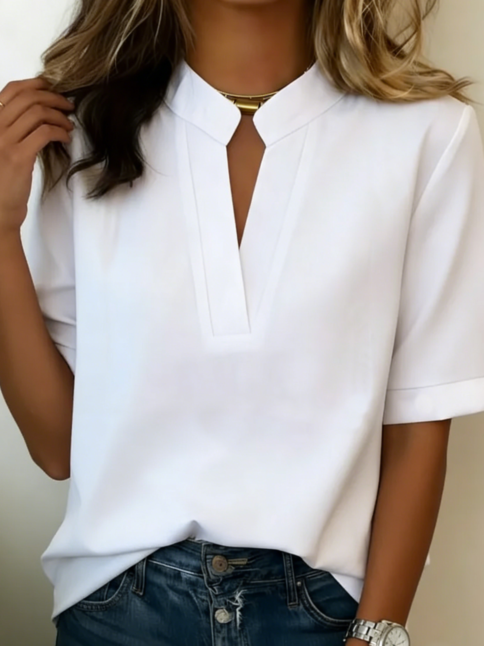 Margaux - Blouse - Blanc