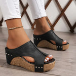 Melisa - Sandales Compensées à Découpes — vue 1