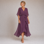 Monica - Robe Fluide Col en V — vue 8