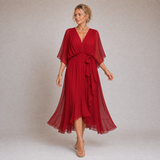 Monica - Robe Fluide Col en V — vue 9
