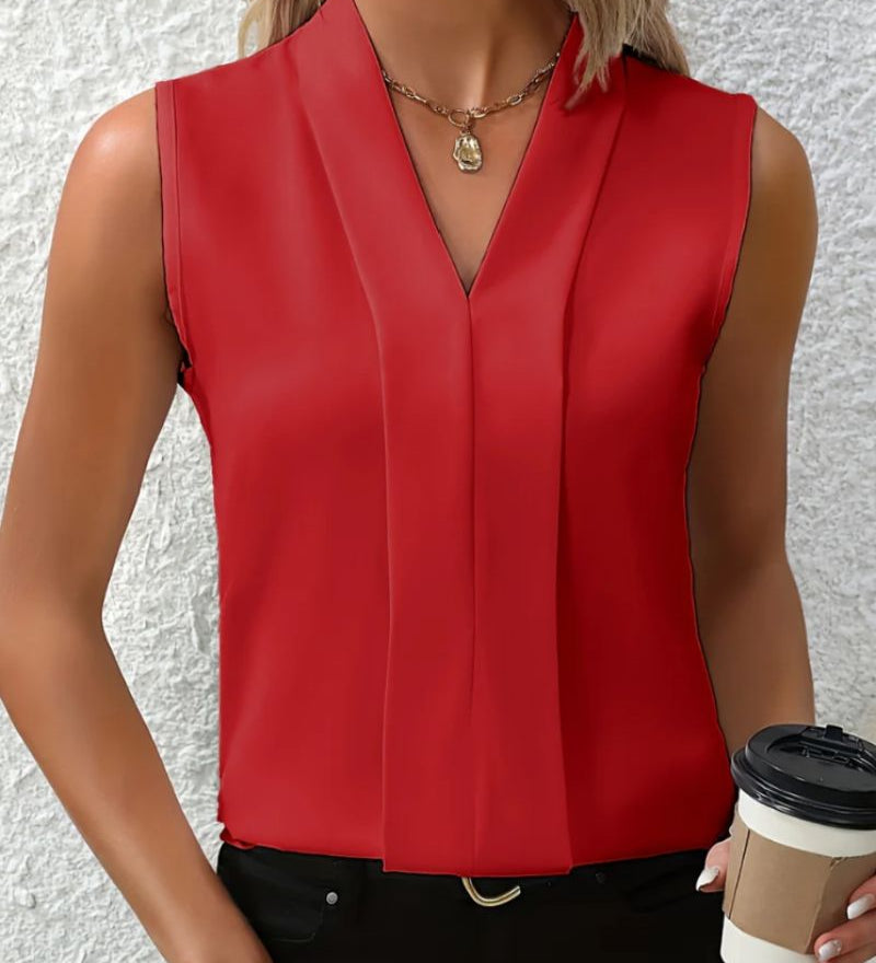 Nicole - Blouse - Rouge