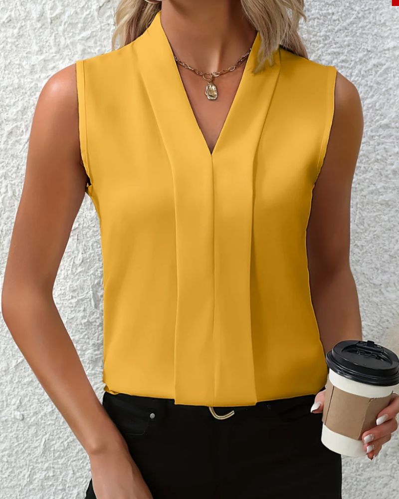 Nicole - Blouse - Jaune