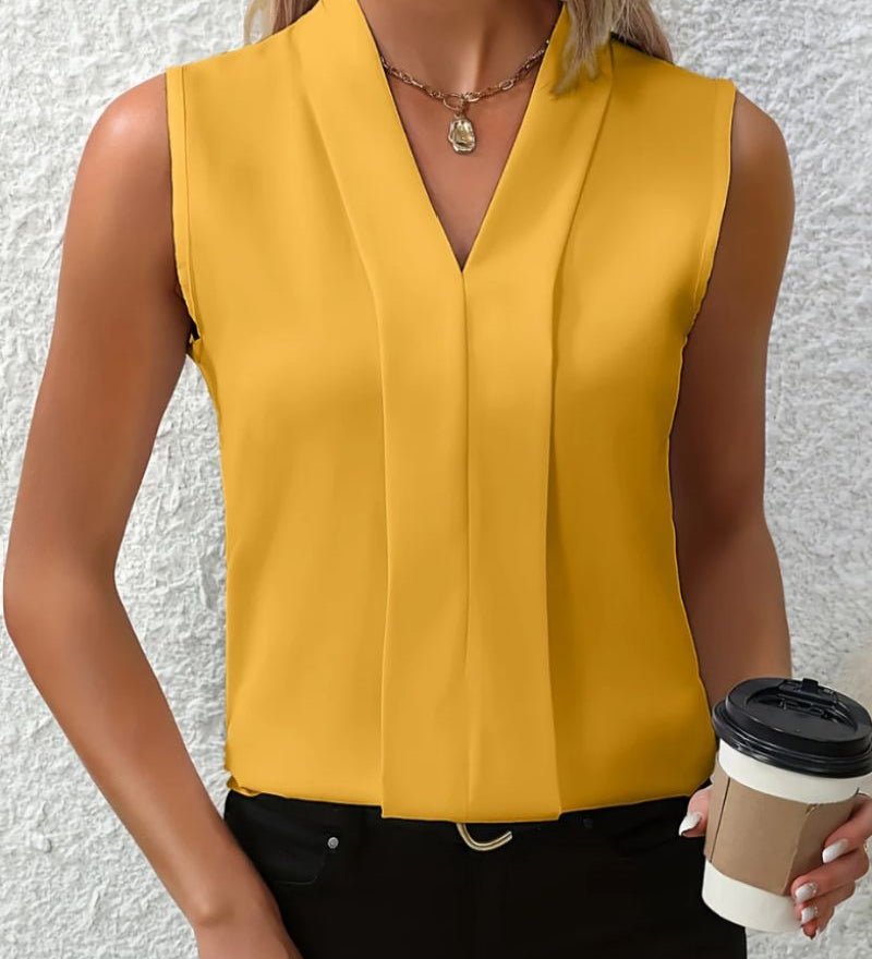 Nicole - Blouse - Jaune