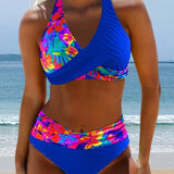 Noelia - Bikini croisé taille haute qui sublime la silhouette