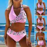 Noelia - Bikini croisé taille haute qui sublime la silhouette