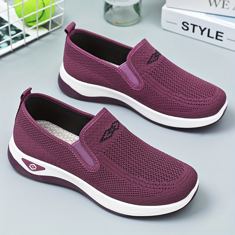 Noémie - Baskets Slip-On Texturées — vue 9