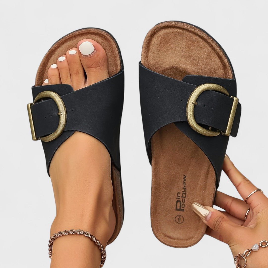 Olivia - Sandale slip-on élégante