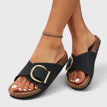 Olivia - Sandale slip-on élégante