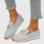 Ondine - Mocassins Texturés à Plateforme — vue 9