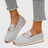Ondine - Mocassins Texturés à Plateforme — vue 9