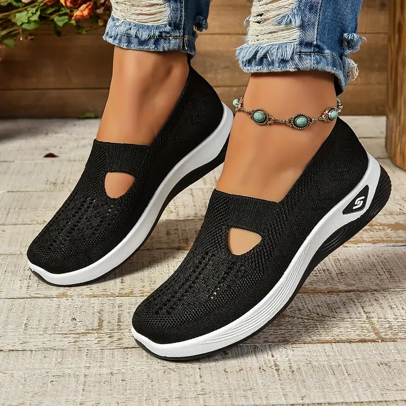 Oria - Chaussures Slip-On à Découpes