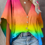 Selena - Blouse - Arc-en-ciel