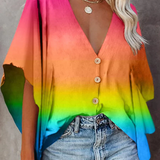 Selena - Blouse - Arc-en-ciel