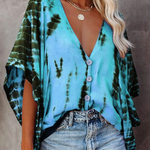 Selena - Blouse - Bleu