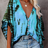 Selena - Blouse - Bleu