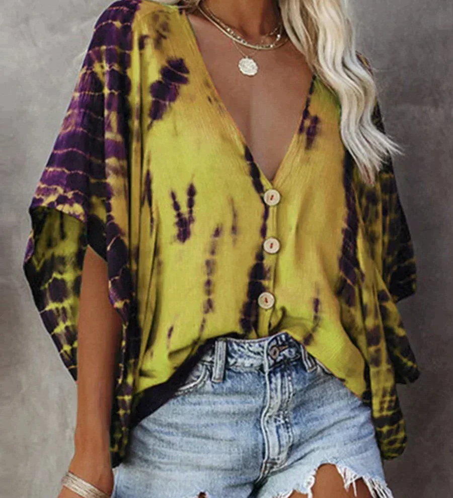 Selena - Blouse - Jaune