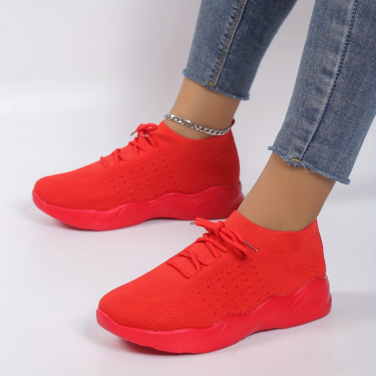 Soléianne - Baskets Texturées à Lacets — vue 10
