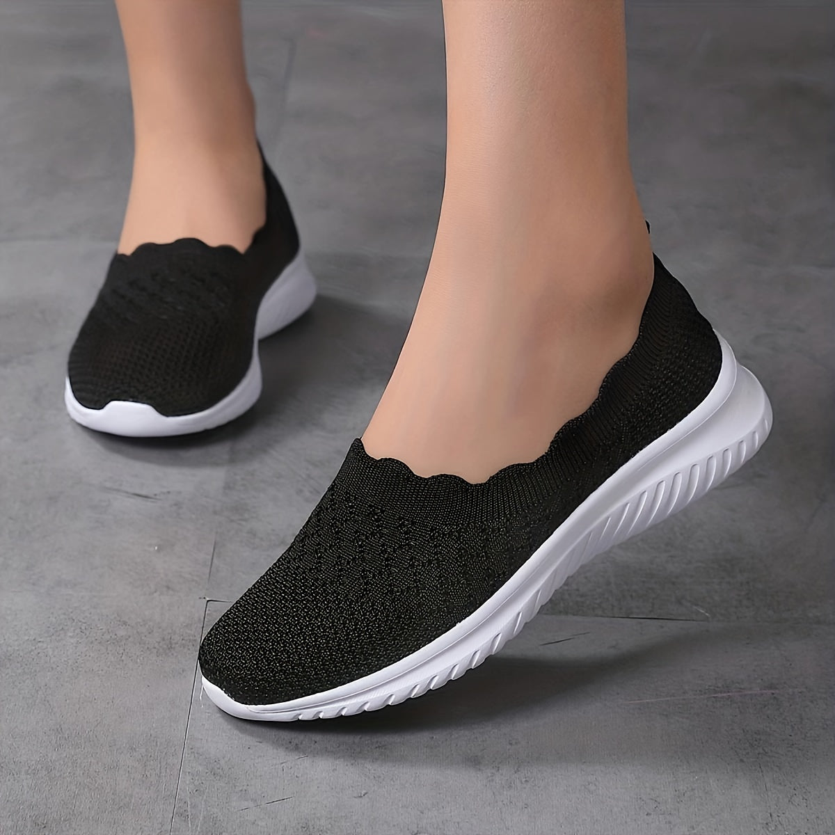Talia - Baskets Slip-On Texturées — vue 11