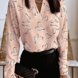 Talia - Blouse - Impression d'amour