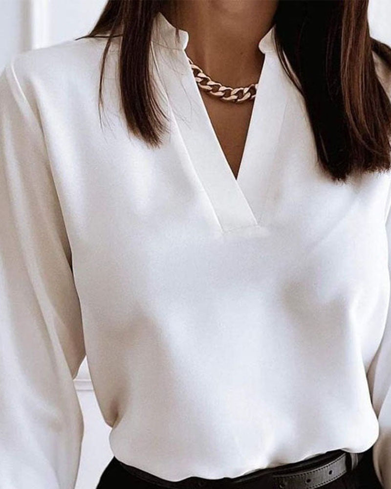 Talia - Blouse - Blanc