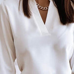 Talia - Blouse - Blanc
