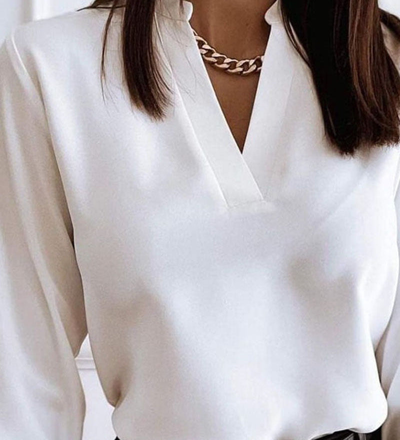 Talia - Blouse - Blanc