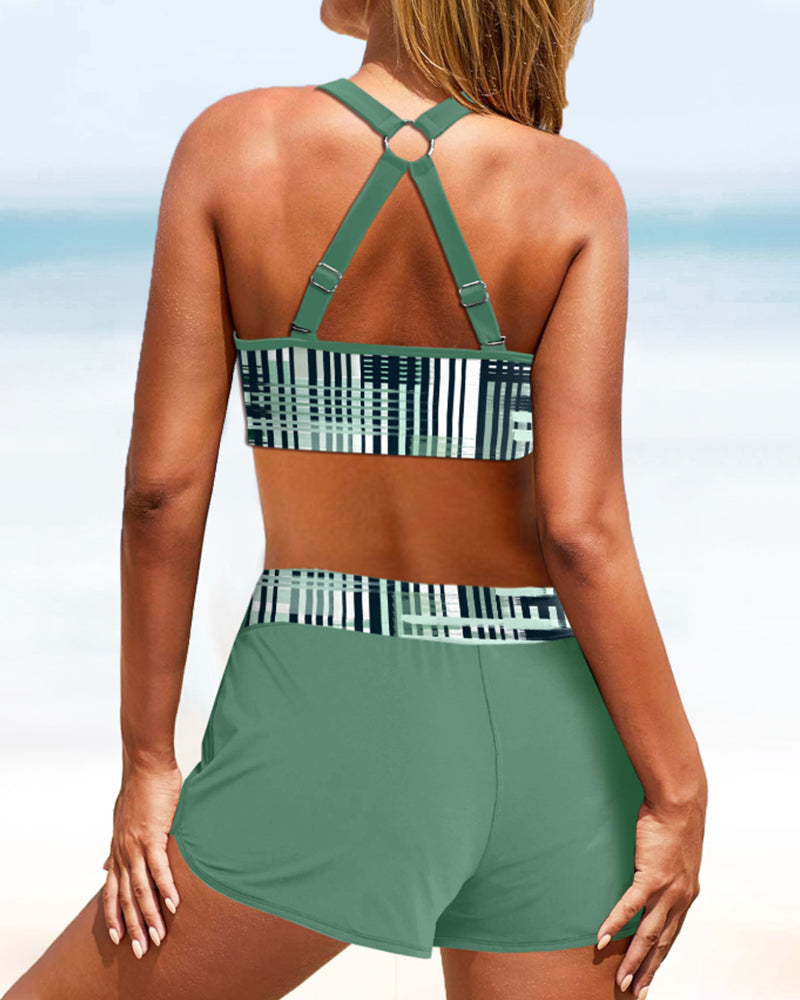 Vega - Bikini Taille Haute Côtelé — vue 3
