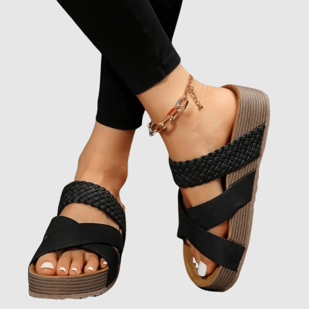 Wendy - Mules à Double Bride