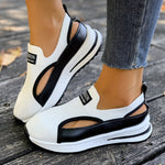 Zenvia - Baskets Slip-On à Découpes Latérales — vue 9